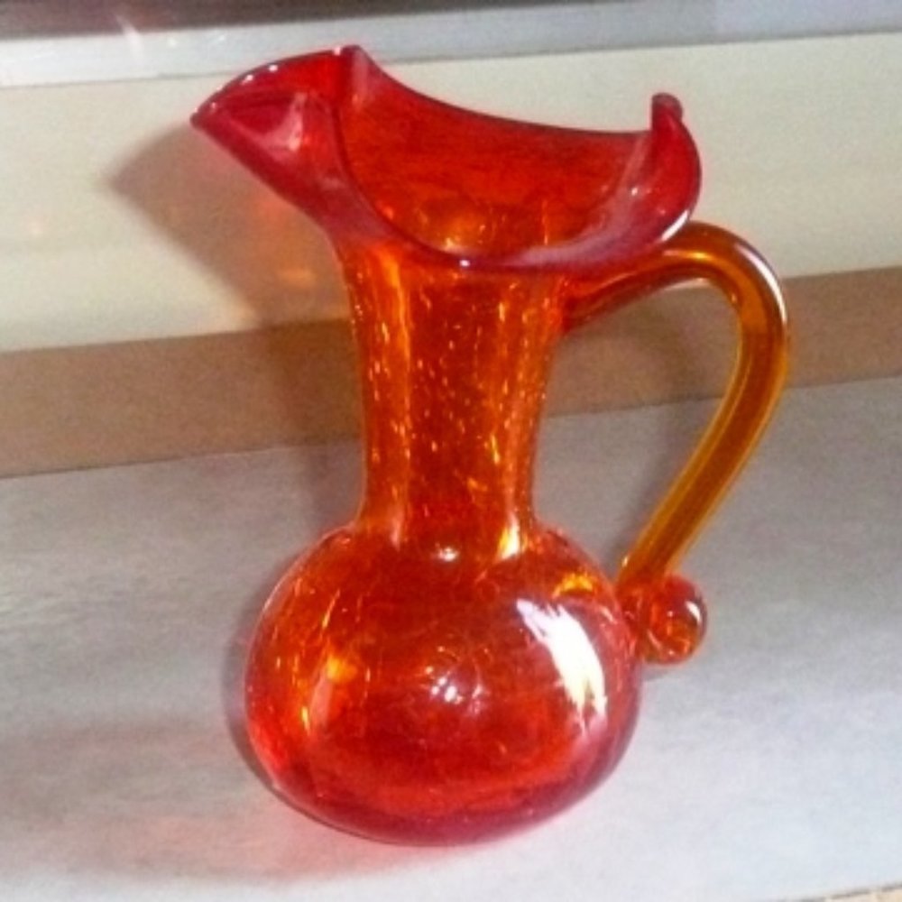 AMBERDINA CRACKLE GLASS CREAMER